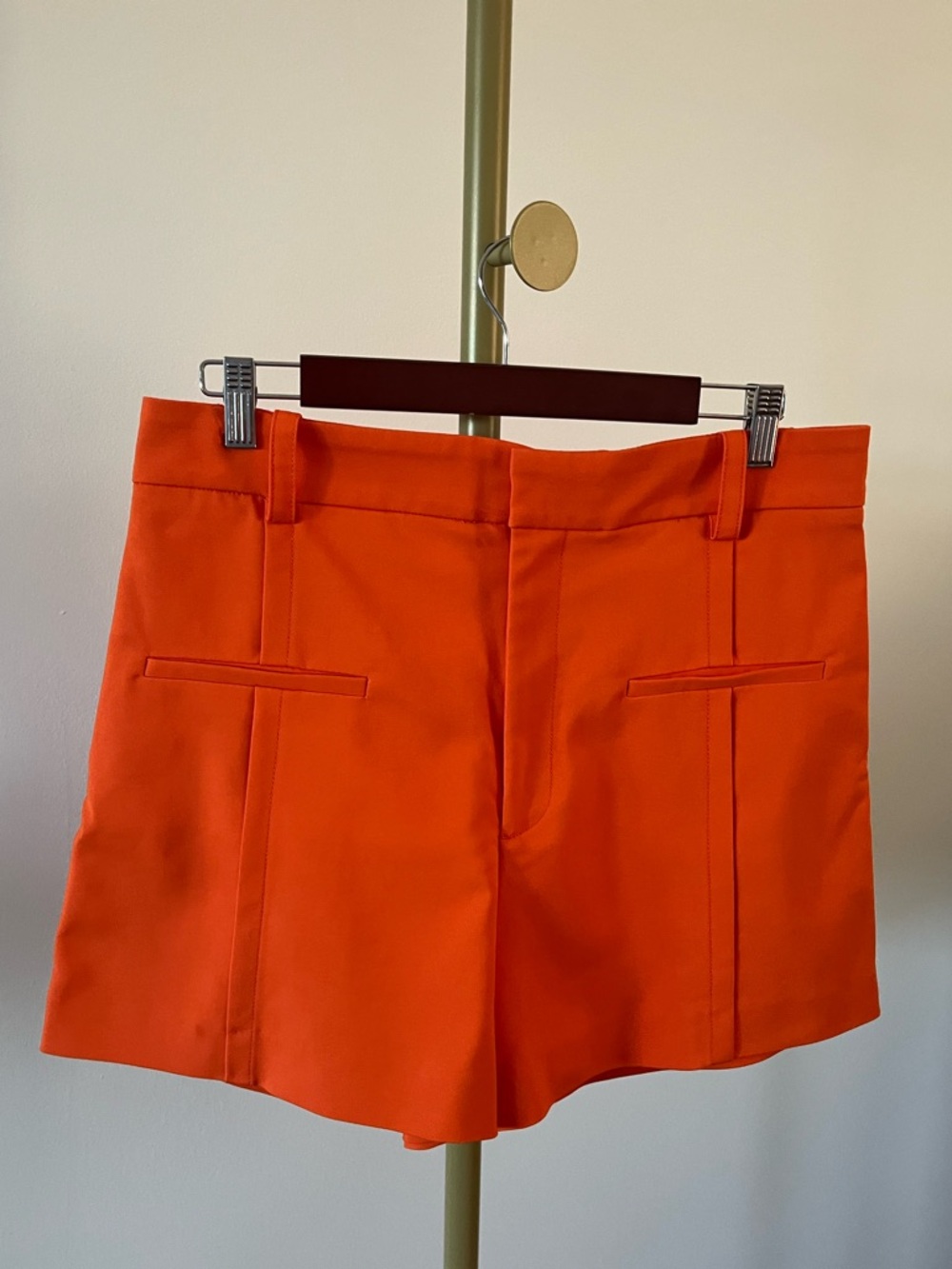 Zara Orange Shorts. Size XL NWOT
